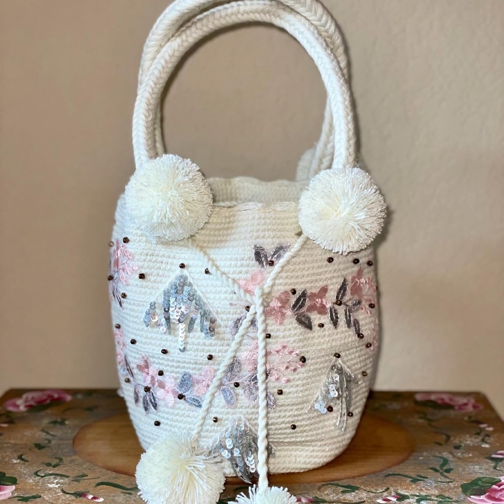 Authentic Wayuú Mochila Bag, Small